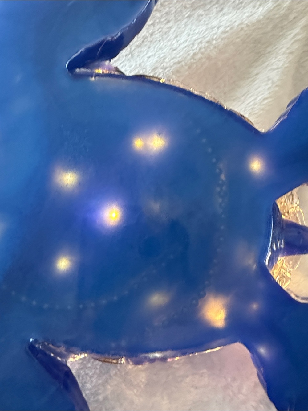 Handmade Resin Sunflower Sea Turtle with Lights - Picture 6 of 9